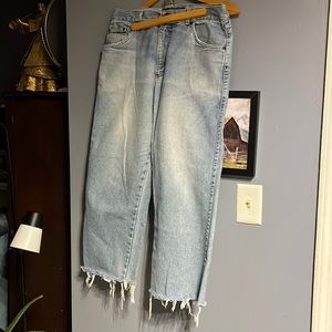 Pool Cropped straight leg jeans